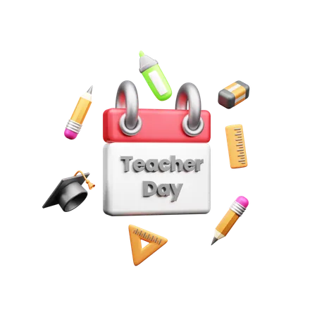 Teacher Day  3D Icon