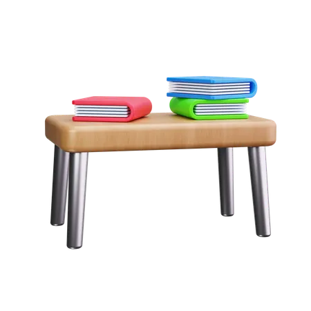 Teacher Desk  3D Icon