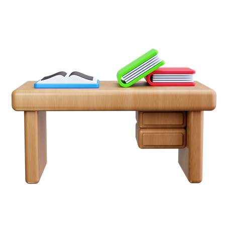 Teachers Desk  3D Icon