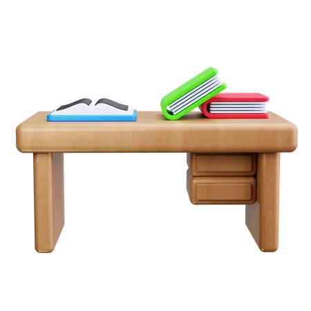 Teachers Desk  3D Icon