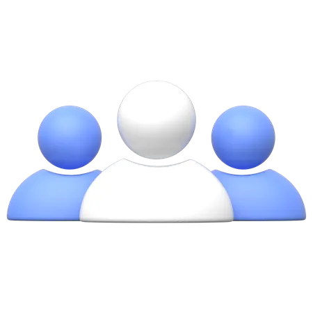 Team  3D Icon