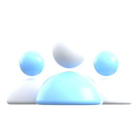 Team  3D Icon