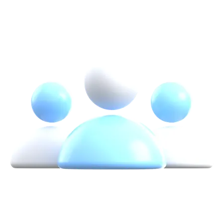 Team  3D Icon