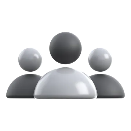 Team  3D Icon