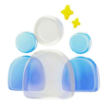 Team  3D Icon