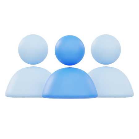 Team  3D Icon