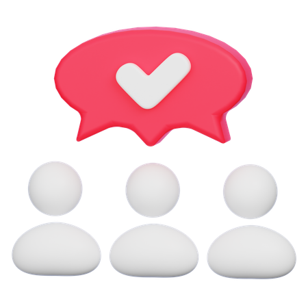 Team  3D Icon