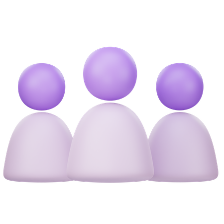 Team  3D Icon