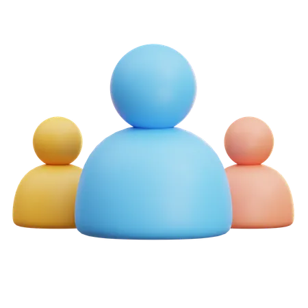 Team & Collaboration  3D Icon