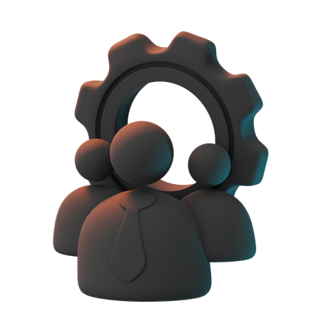 Team Division  3D Icon