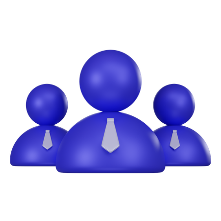 Team Management  3D Icon