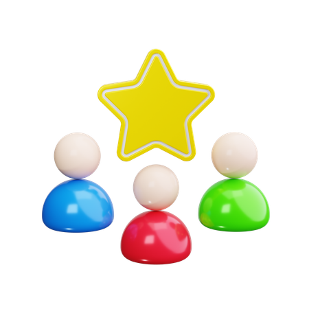 チームレビュー  3D Icon
