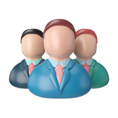 Business Team  3D Icon