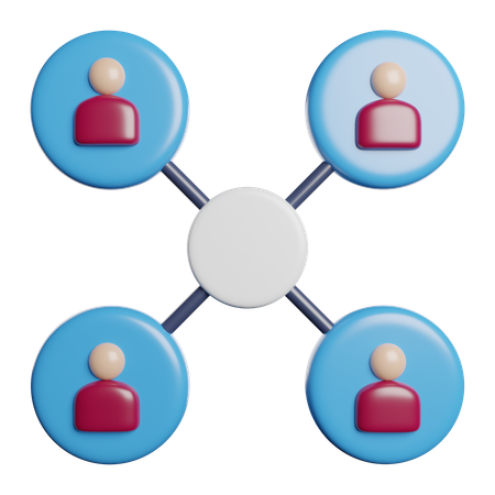 Teamwork  3D Icon