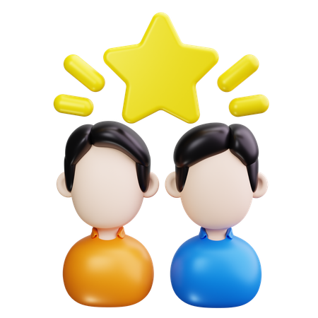 Teamwork  3D Icon