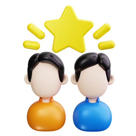 Teamwork  3D Icon