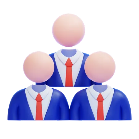 Teamwork  3D Icon