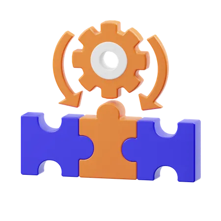 Teamwork  3D Icon