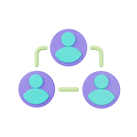 Teamwork  3D Icon