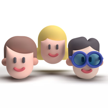 Teamwork  3D Icon