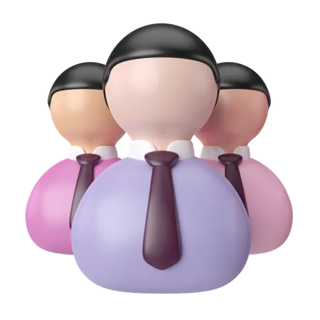 This Is Teamwork 3 D Render Illustration Icon High Resolution Png File Isolated On Transparent Background Available 3 D Model File Format BLEND OBJ FBX And GLTF 3D Icon