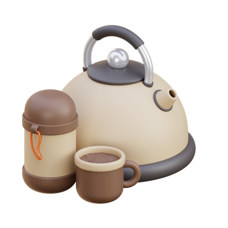 Teapot  3D Icon