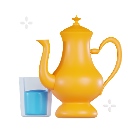 Teapot  3D Icon