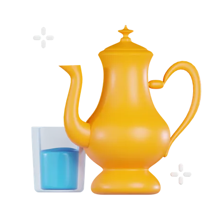 Teapot  3D Icon