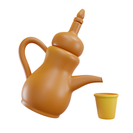 TeaPot  3D Icon