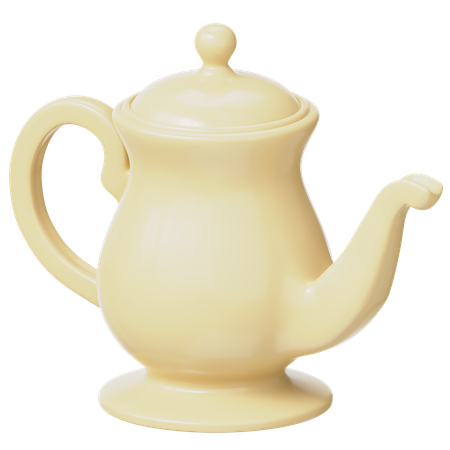 Teapot  3D Icon