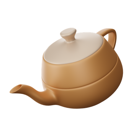 Teapot  3D Icon