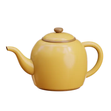 Teapot  3D Icon