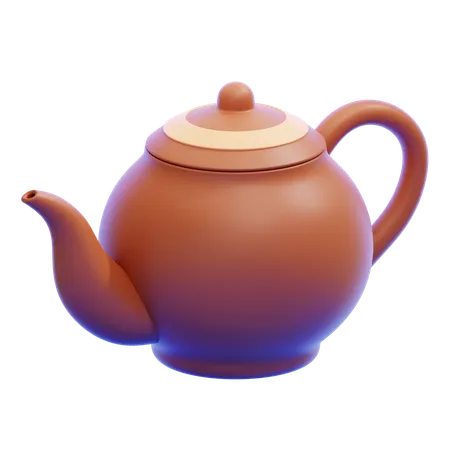 Teapot  3D Icon