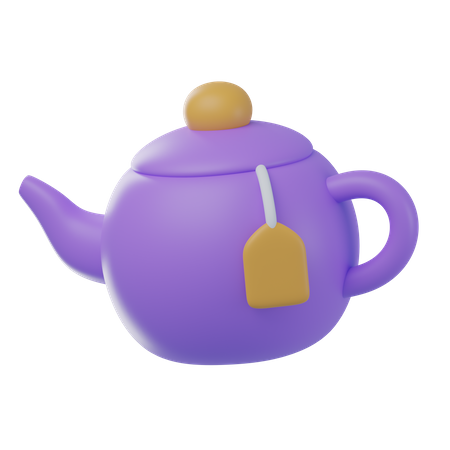 Teapot  3D Icon