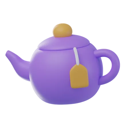 Teapot  3D Icon