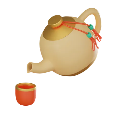 Teapot  3D Icon