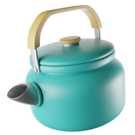 Teapot  3D Icon