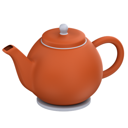 Teapot  3D Icon