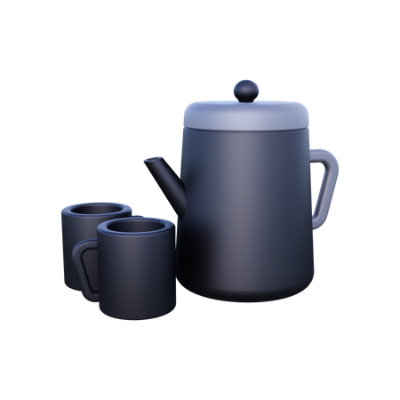 Teapot  3D Icon