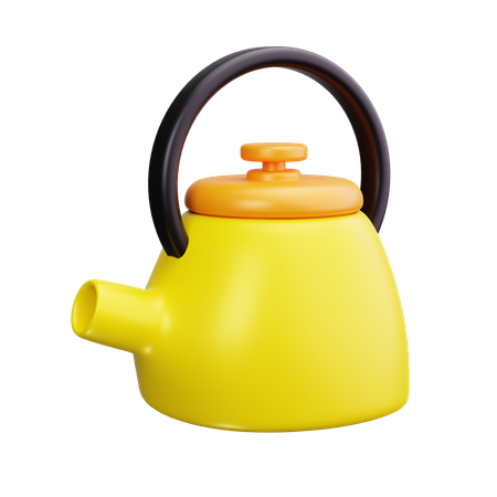 Teapot  3D Icon