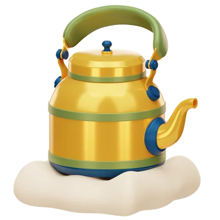 Teapot  3D Icon