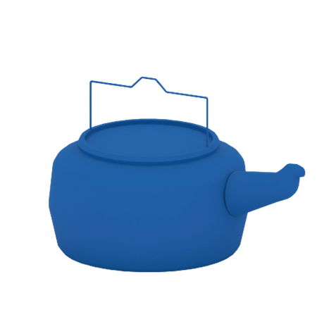 Teapot  3D Illustration