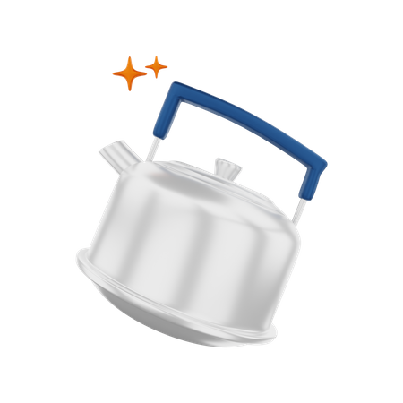 Teapot  3D Illustration