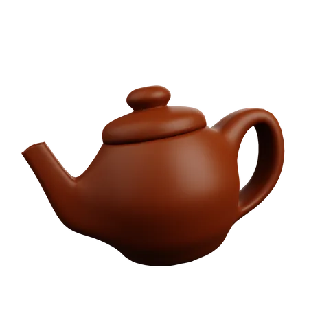 3 D Illustration Of Simple Object Teapot 3D Illustration