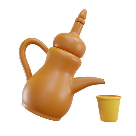 TeaPot 3D Icon