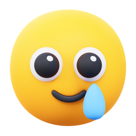 Tears Emoji  3D Icon