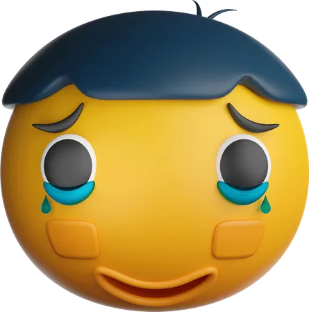 Tears Emoji  3D Icon