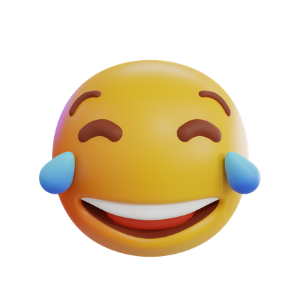 Tears Of Joy Emoji  3D Icon