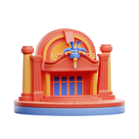 Teatro  3D Icon