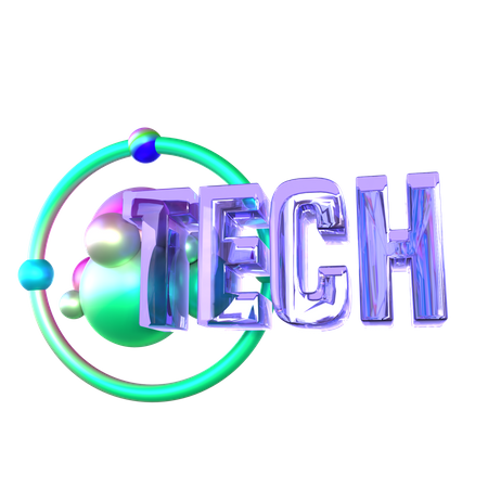 Tech  3D Sticker